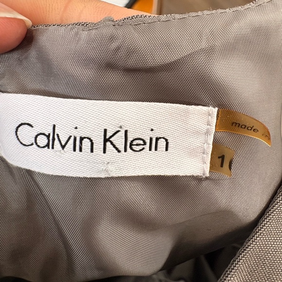 Calvin Klein Gray Midi Dress - Picture 2 of 4